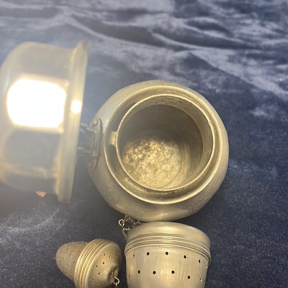 VTG Metal Tea Infuser Set - Picture 4 of 5
